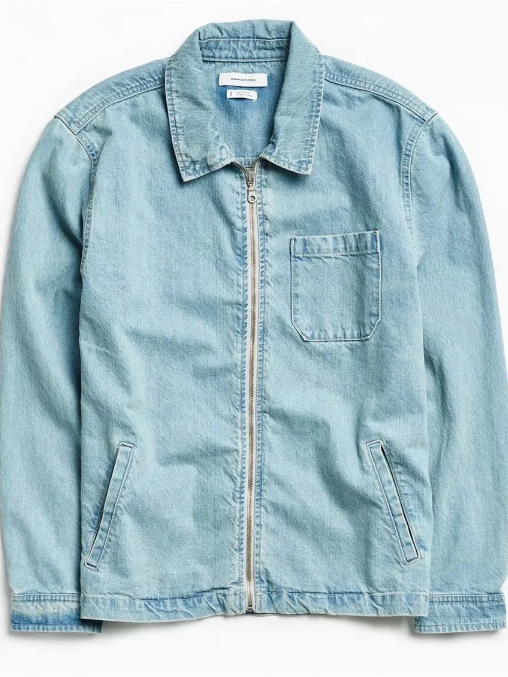 Urban Outfitters Denim Zip Overshirt Jacket – Size Large